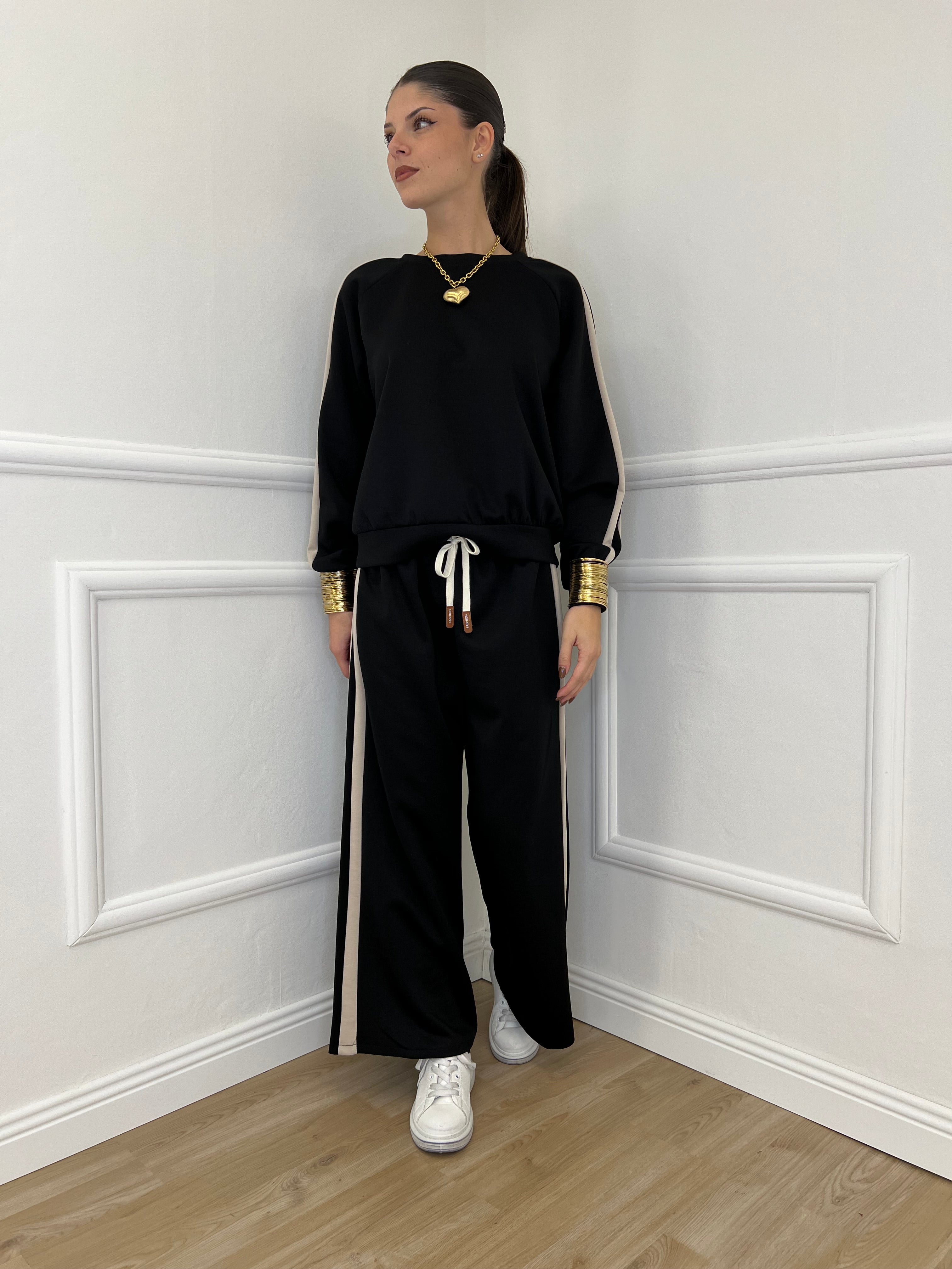 Tuta Bande 7937 Nero