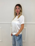 T-shirt In Raso 5055 Bianco