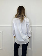 Camicia Over Oxford Tasca 17117 Bianco