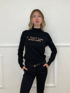 Maglia I Don't Care Anymore 5030 Nero