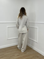 Blazer in Felpa 27435A Panna