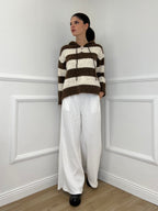 Pantalone Corduroy 6156 Bianco