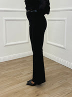 Pantalone Flare Punto Milano 34115 Nero