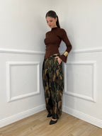 Maglia Drappeggio 081168 Moro