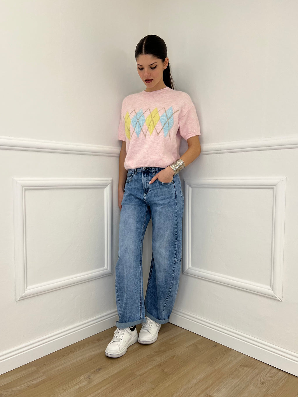 Jeans Balloon B260113 Azzurro