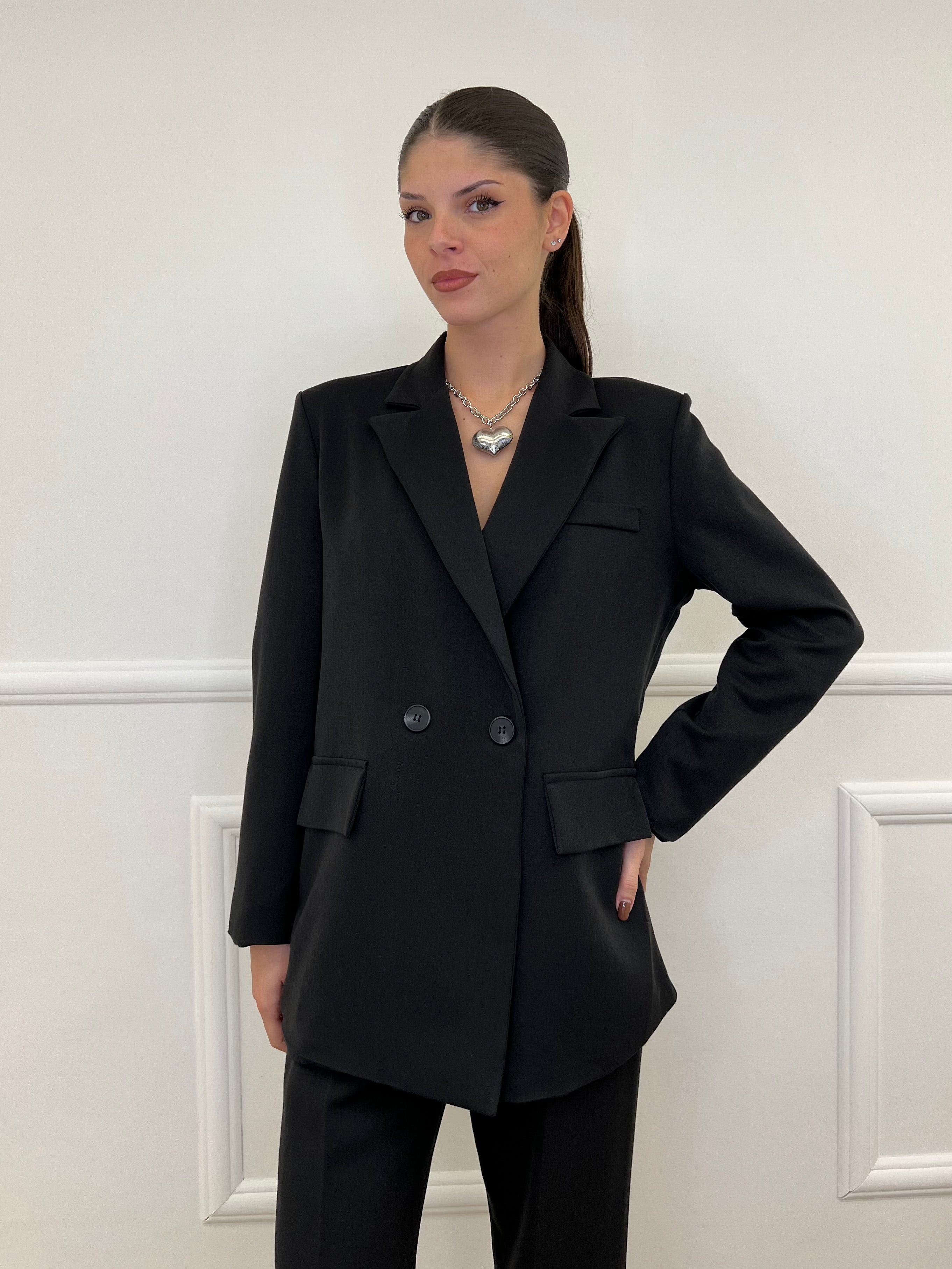 Tailleur Doppiopetto 2412 Nero