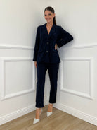 Giacca Corduroy 25790 Blu - Bazar Abbigliamento