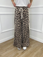 Pantalone Palazzo Animalier Bande 7809