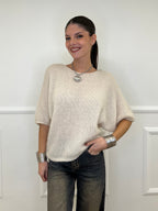 Maglia Mohair 911 Ecru