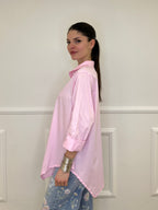 Camicia Asimmetrica 41915 Rosa