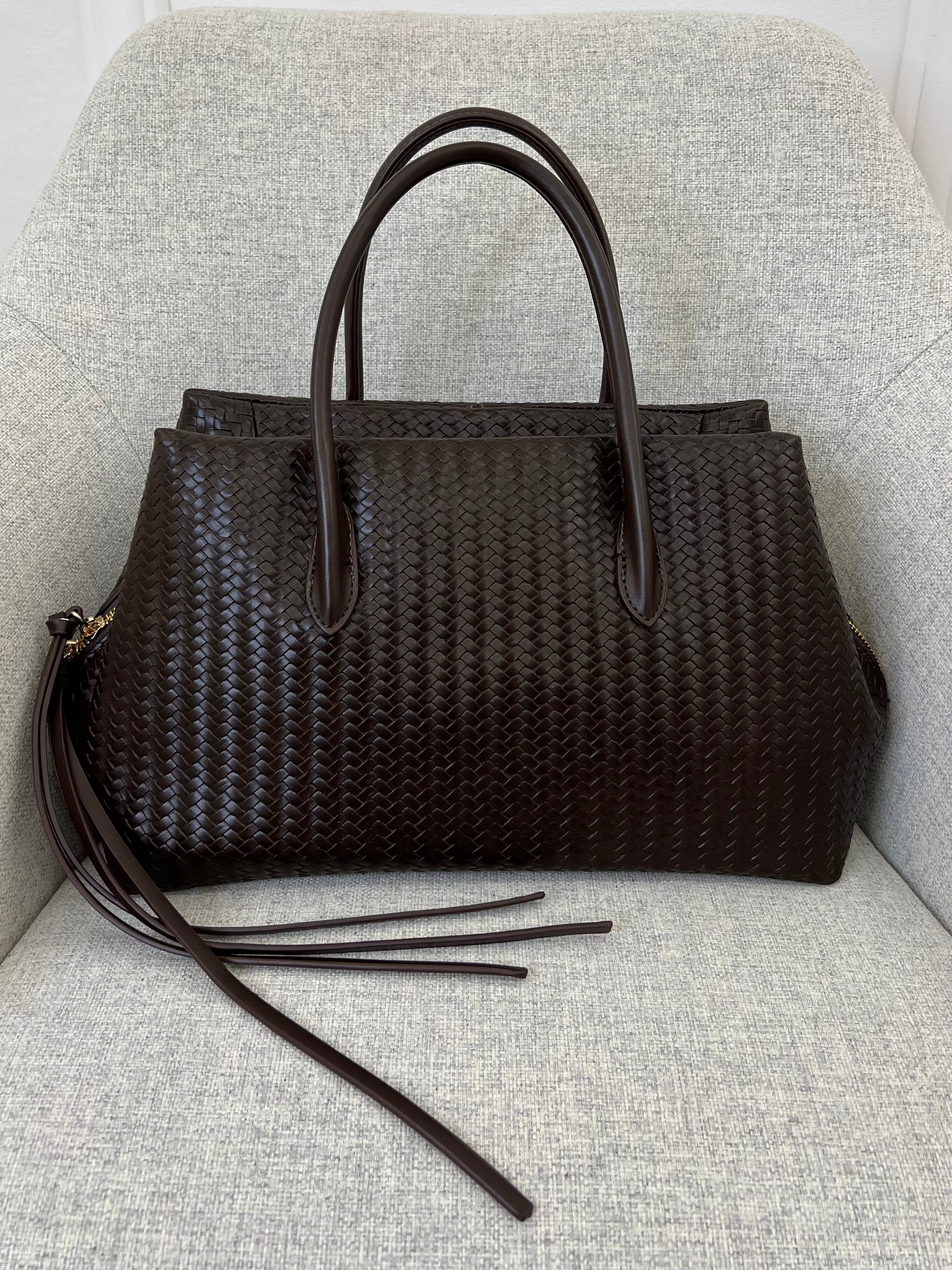 Borsa Baguette Intrecciata PF315