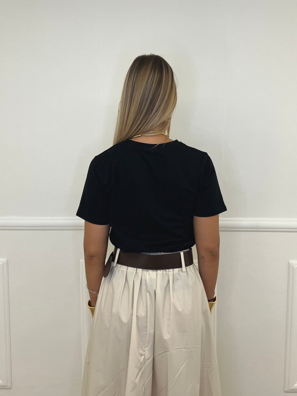 T-shirt Teddy Paillettes K6832