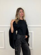 Maglia Manica Ampia Lumina LD6306 Nero