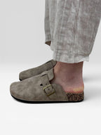 Sabot Clogs Scamosciato HE23160 Khaki
