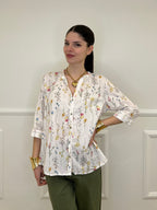Camicia Fiori Strop Coreana 2588