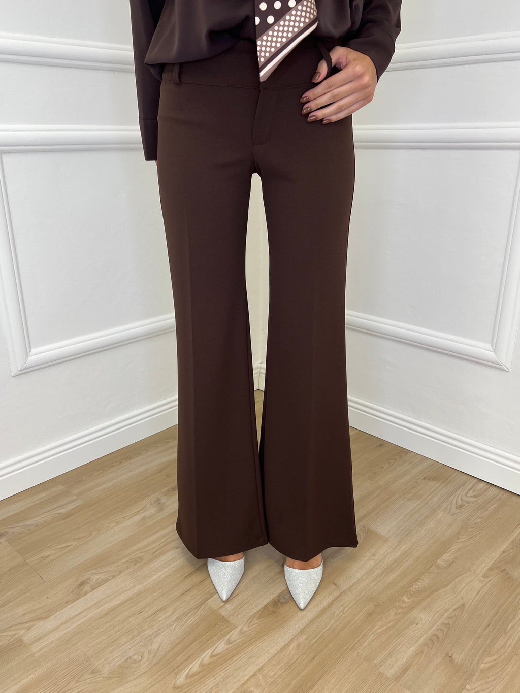 Pantalone Flare 80SM Moro