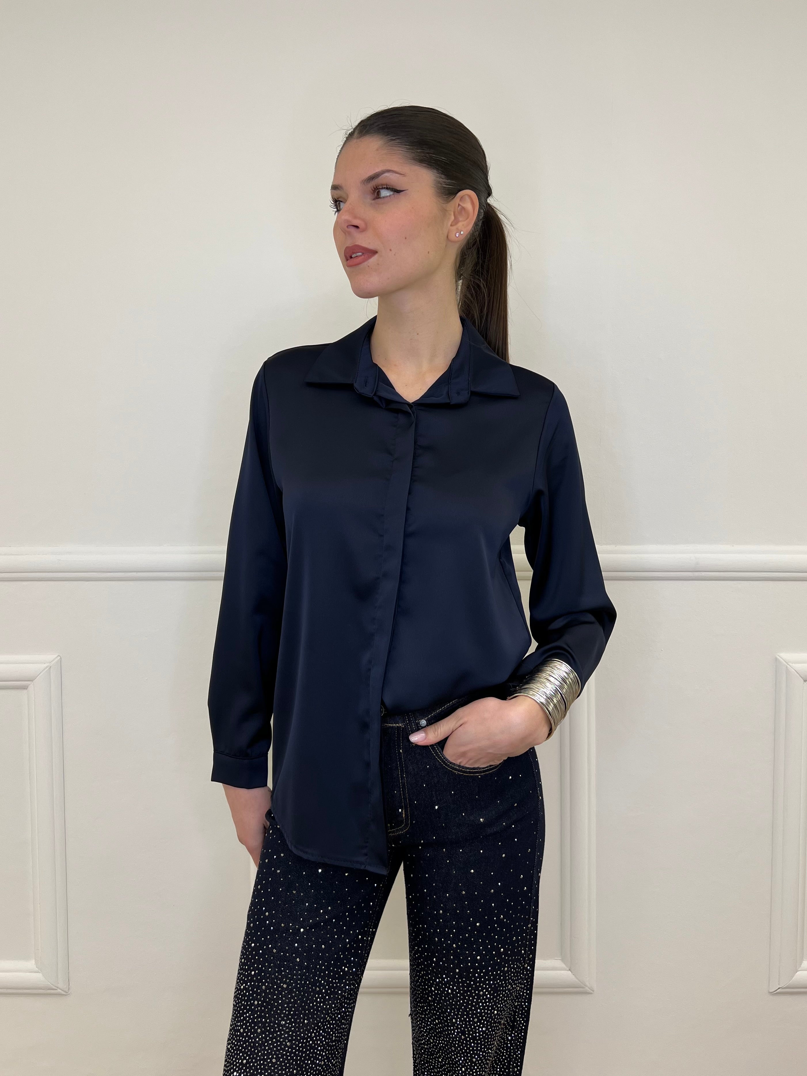 Camicia Over in Satin 2020