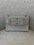 Tracolla Fiocco Strass B378