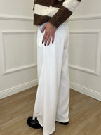 Pantalone Corduroy 6156 Bianco