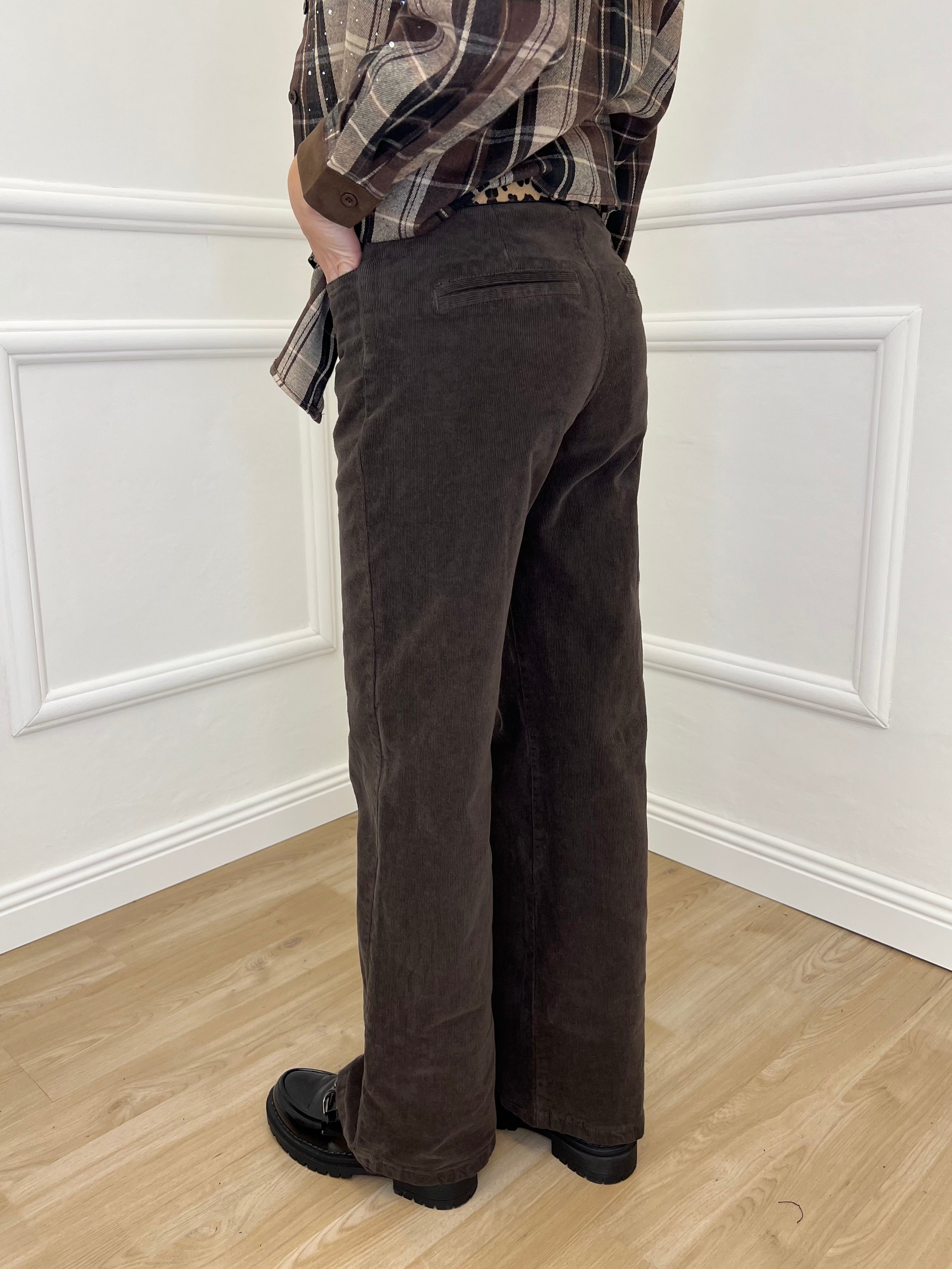 Pantalone Millerighe 824604 Moro