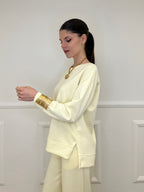 Tuta Over Girocollo 19143 Giallo