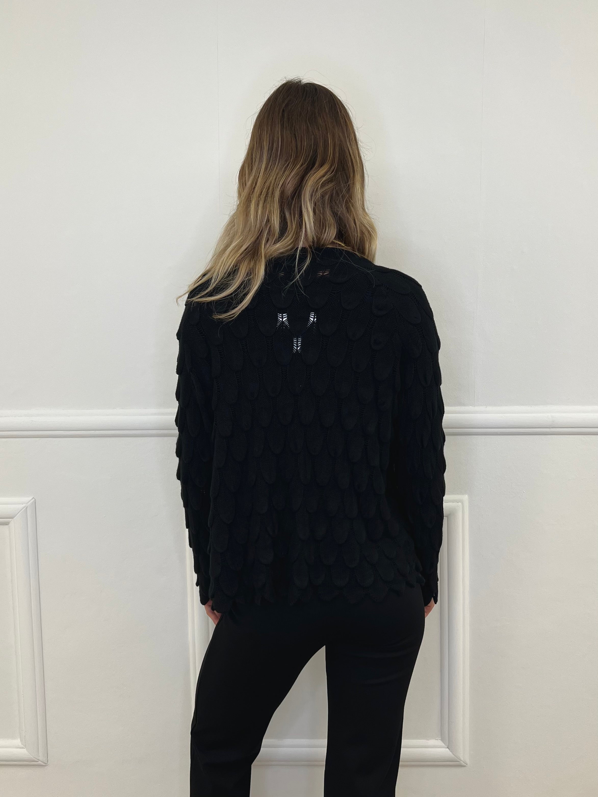 Cardigan Ananas 5415 Nero