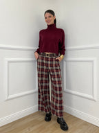 Pantalone Galles 2723 Burgundy