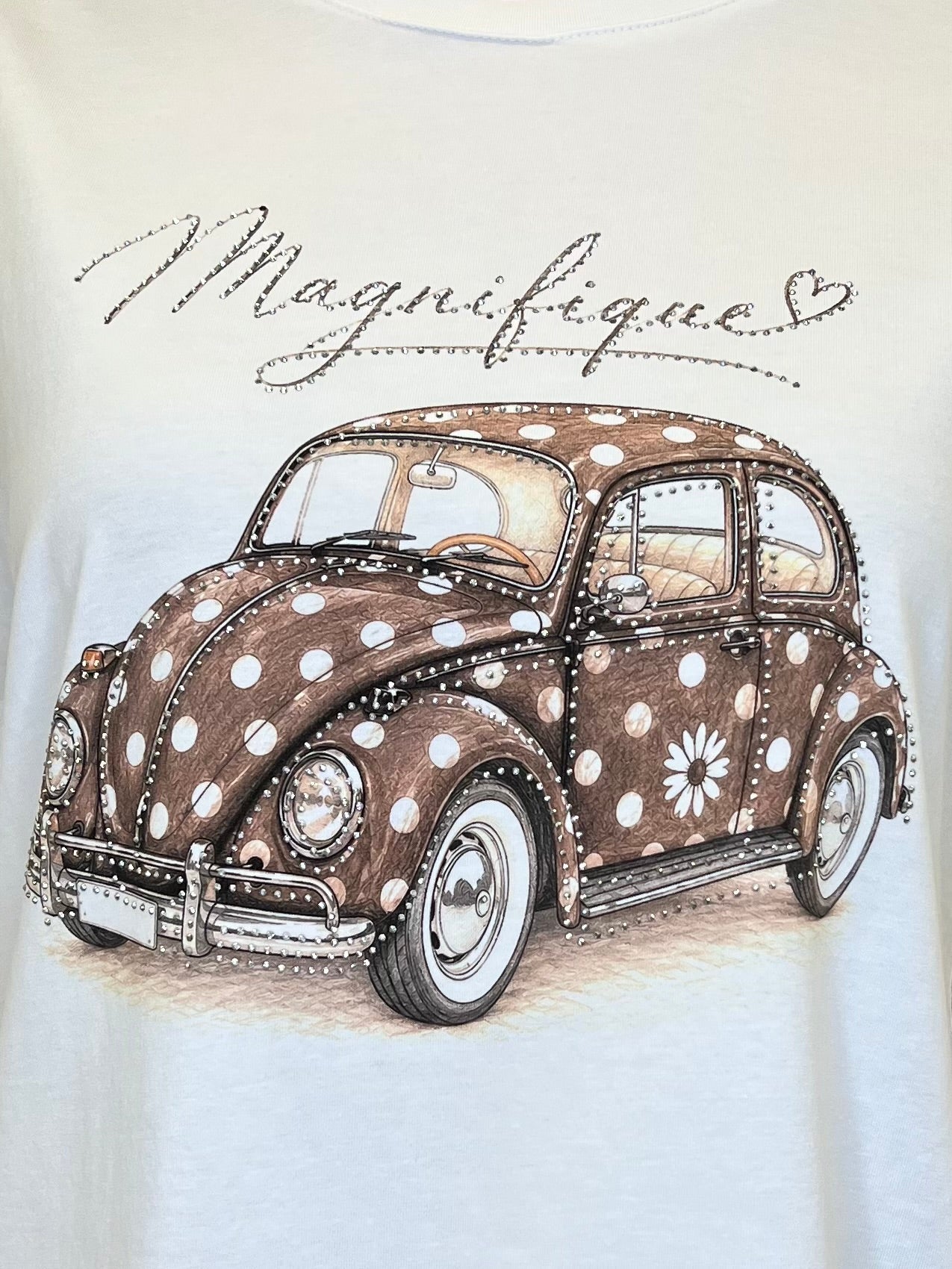 T-shirt Over Magnifique Strass