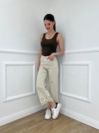 Jeans Orlo Sangallo 2239 Ecru