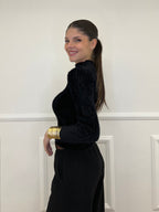 Maglia Fluffy Lupetto 8881 Nero