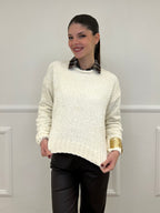 Maglia Ciniglia 2813 Panna