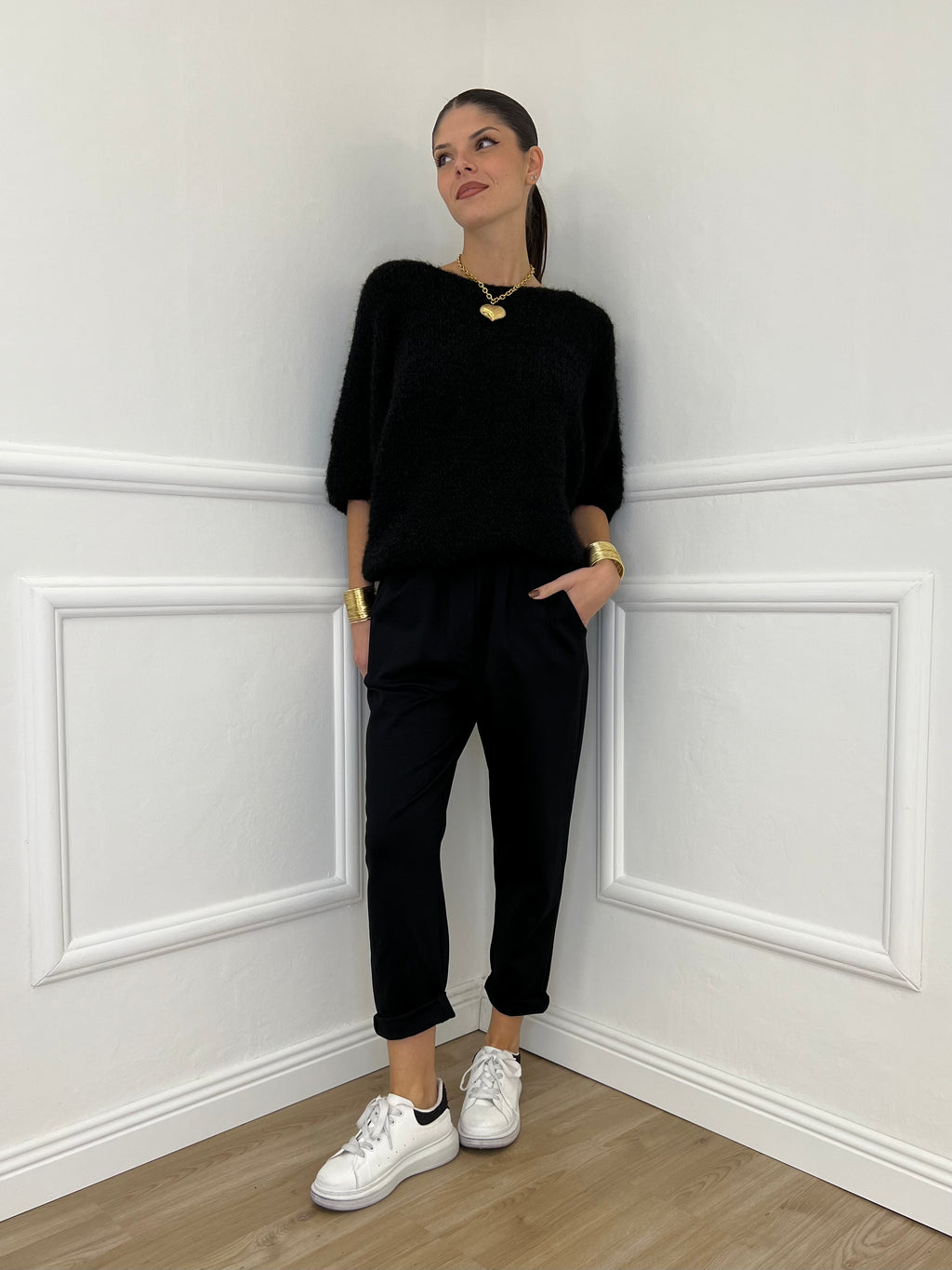 Pantalone Baggy 51013 Nero