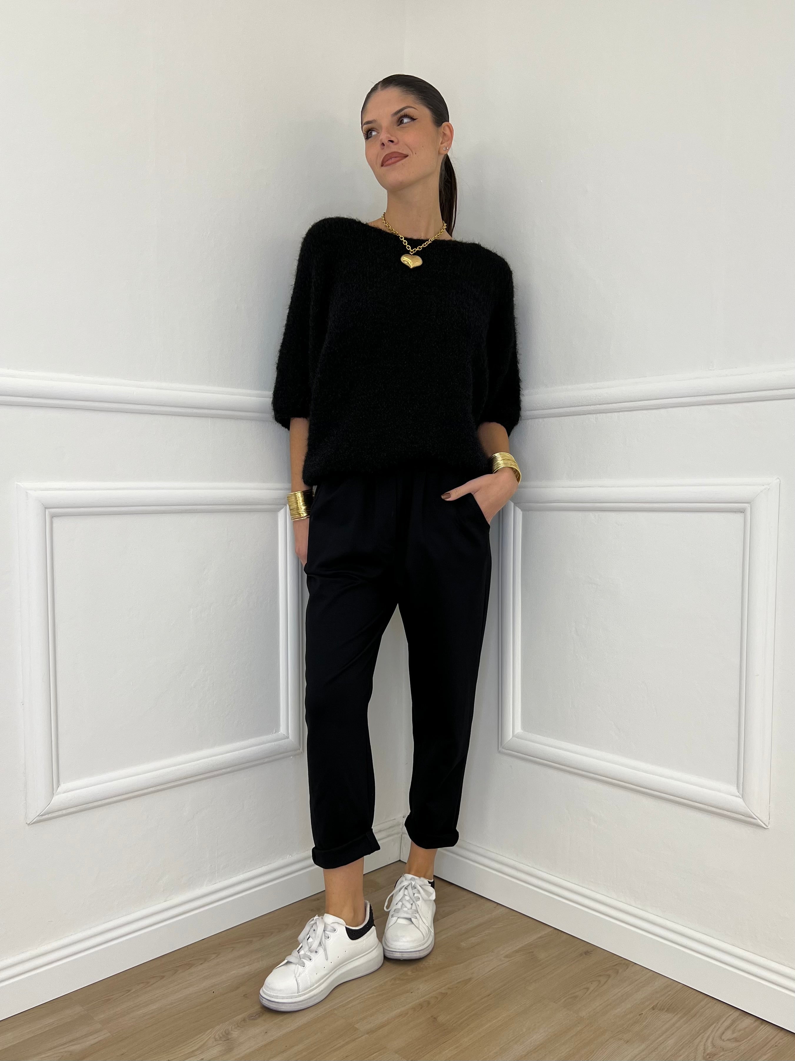 Pantalone Baggy 51013 Nero