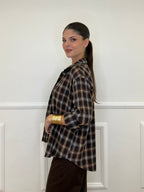 Camicia Madras A35 Moro