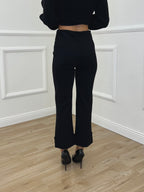 Pantalone No Waist Risvolto 51165 Nero
