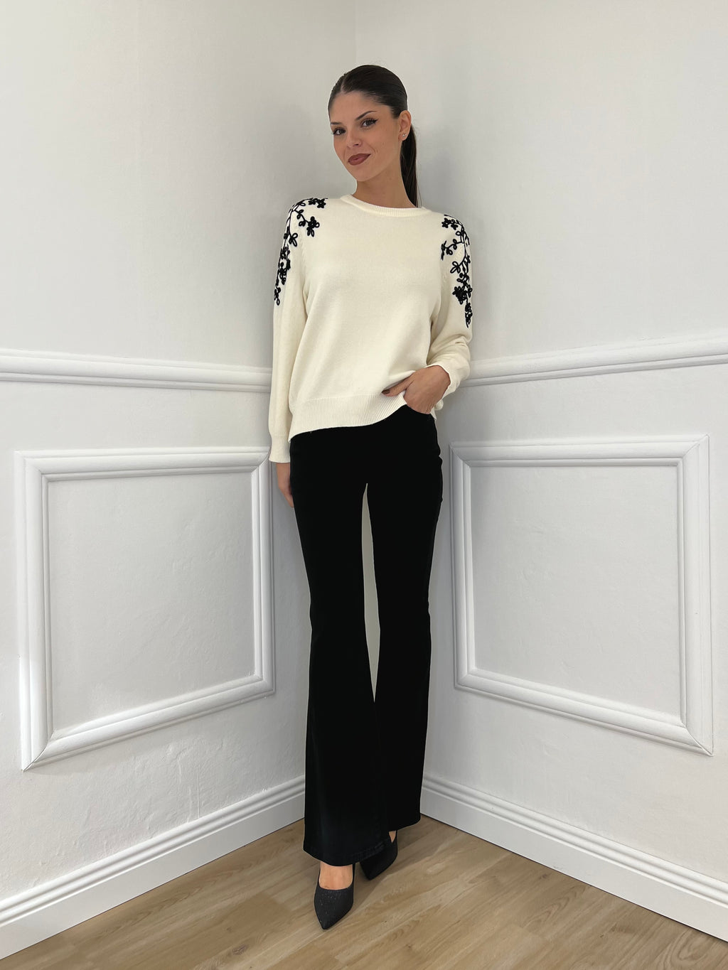 Zampetta Jeans 6995 Black