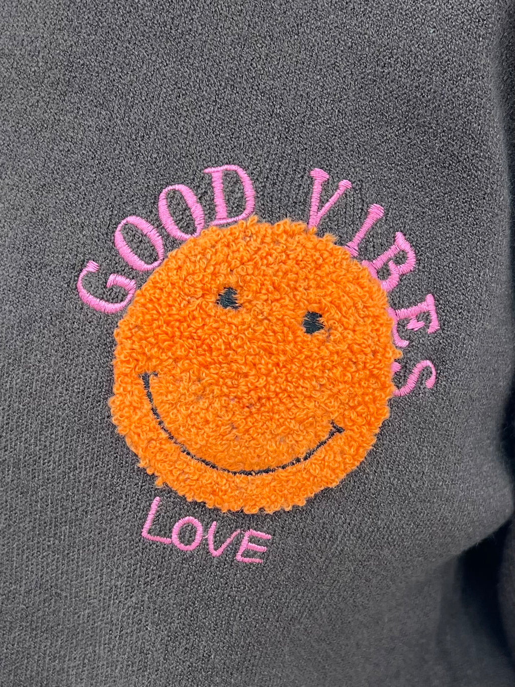 Maglia Over Good Vibes Love S11167 Marrone