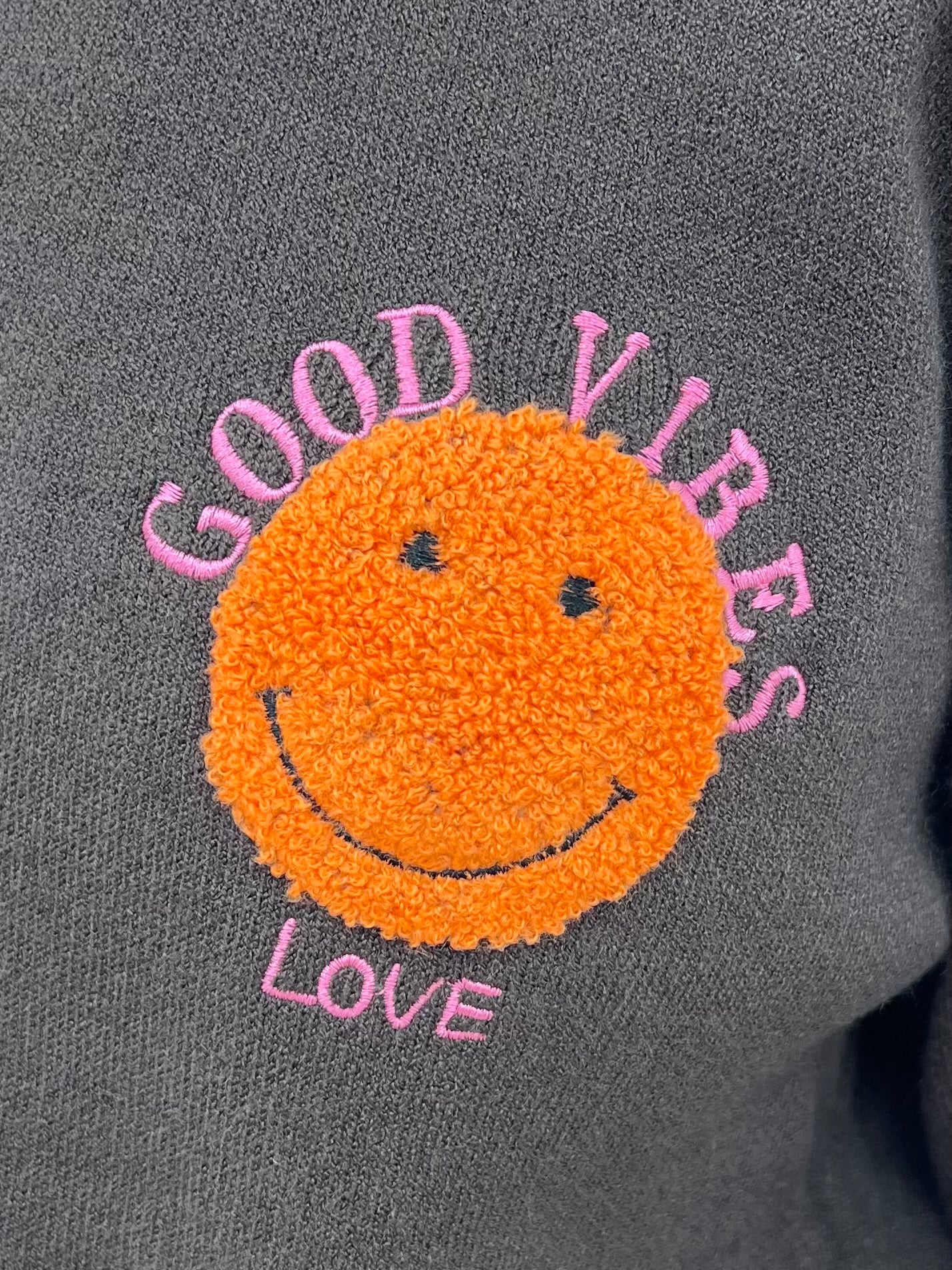 Maglia Over Good Vibes Love S11167 Marrone