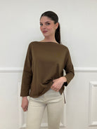 Maglia Over Barchetta 2158 Caffe' - Bazar Abbigliamento