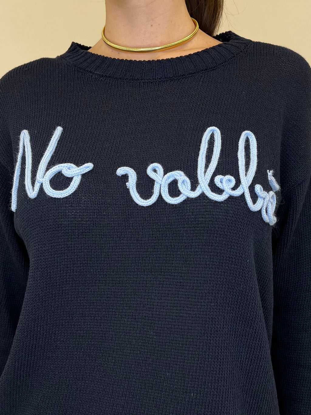 Maglia No Vabbè A0242 Blu