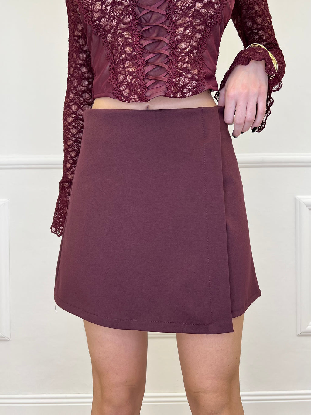 Shorts Portafoglio 35020 Burgundy