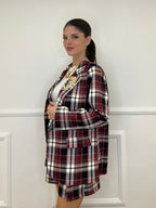 Completo Shorts A6964 Burgundy