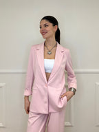 Blazer in Viscosa 27435 Rosa