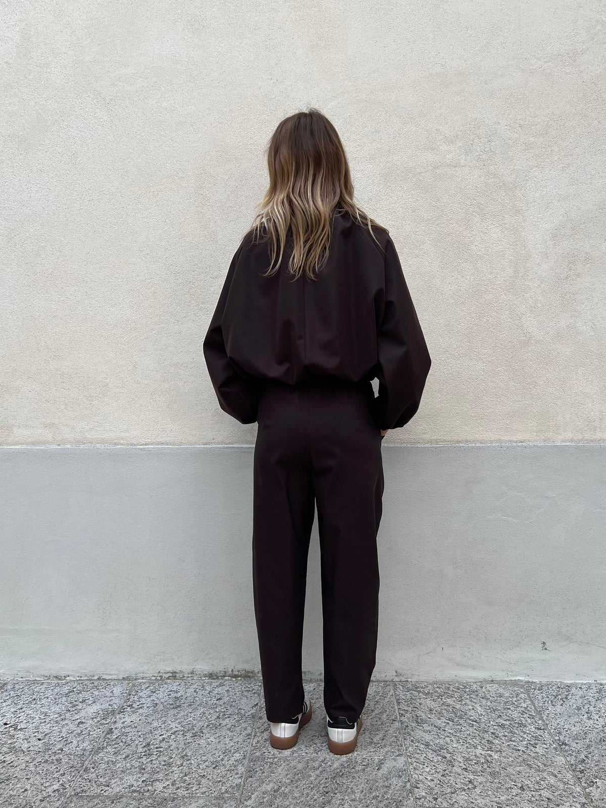 Giacca Bomber 11503 Marrone