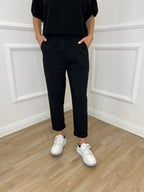 Pantalone Baggy 51013 Nero - Bazar Abbigliamento