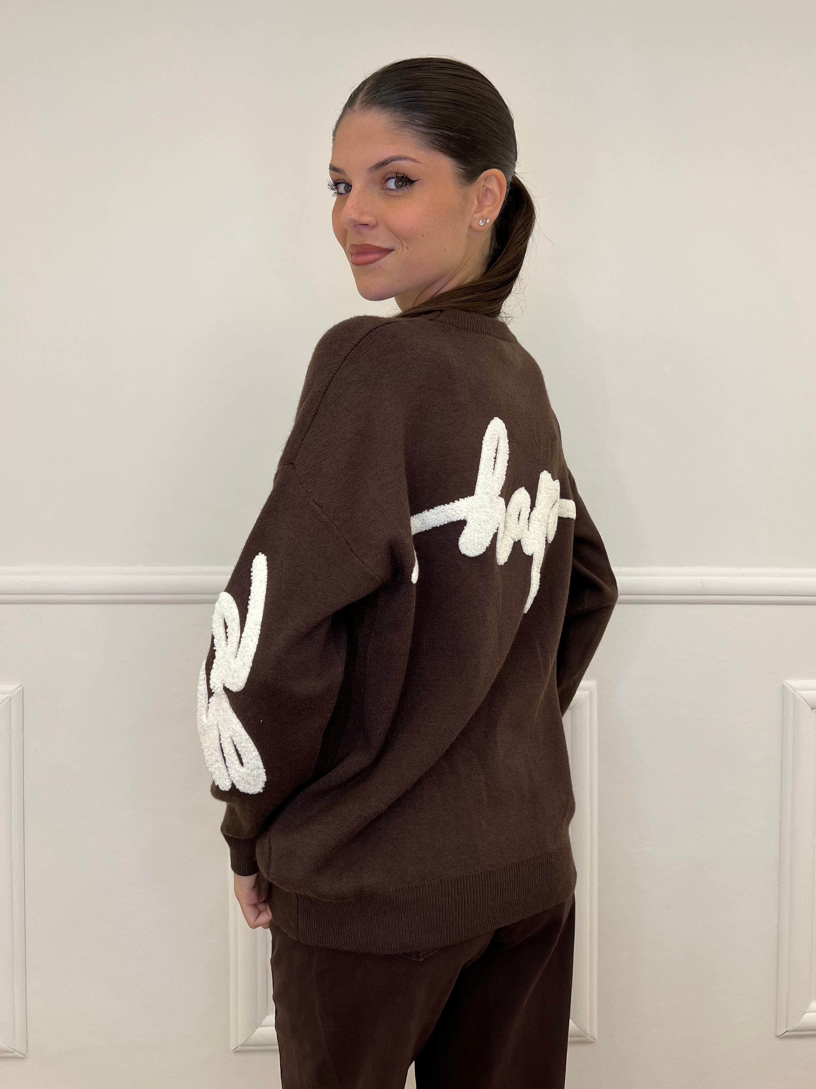 Maglia Smile 4982566 Caffè