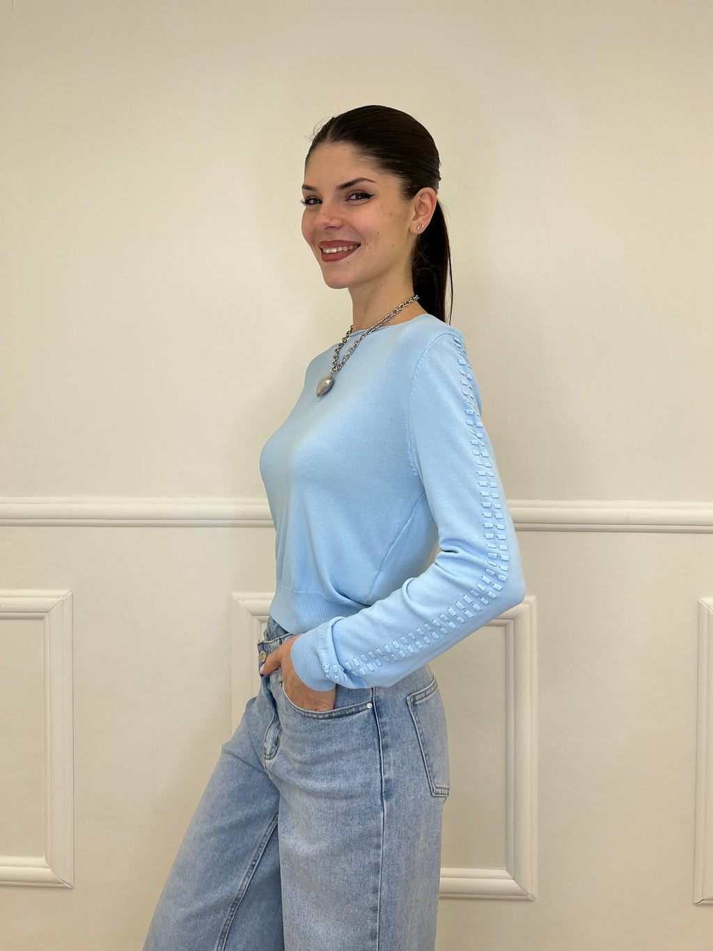 Maglia Crop Profili Operati YS9671