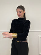 Maglia Fluffy Lupetto 8881 Nero