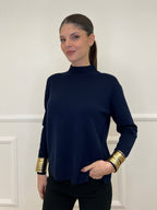 Lupetto Spacchetti 26000 Blu