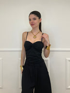 Body Drappeggiato 25617 Nero